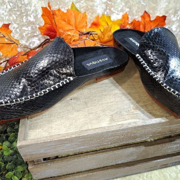 Mystique Leather Slide Mules various sizes - Picture 8 of 15